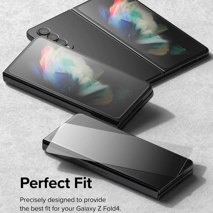 Shop and buy Ringke Display Tempered Glass Screen Protector for Samsung Galaxy Z Fold 4 (2022) 9H Hardness| Casefactorie® online with great deals and sales prices with fast and safe shipping. Casefactorie is the largest Singapore official authorised retailer for the largest collection of mobile premium accessories.