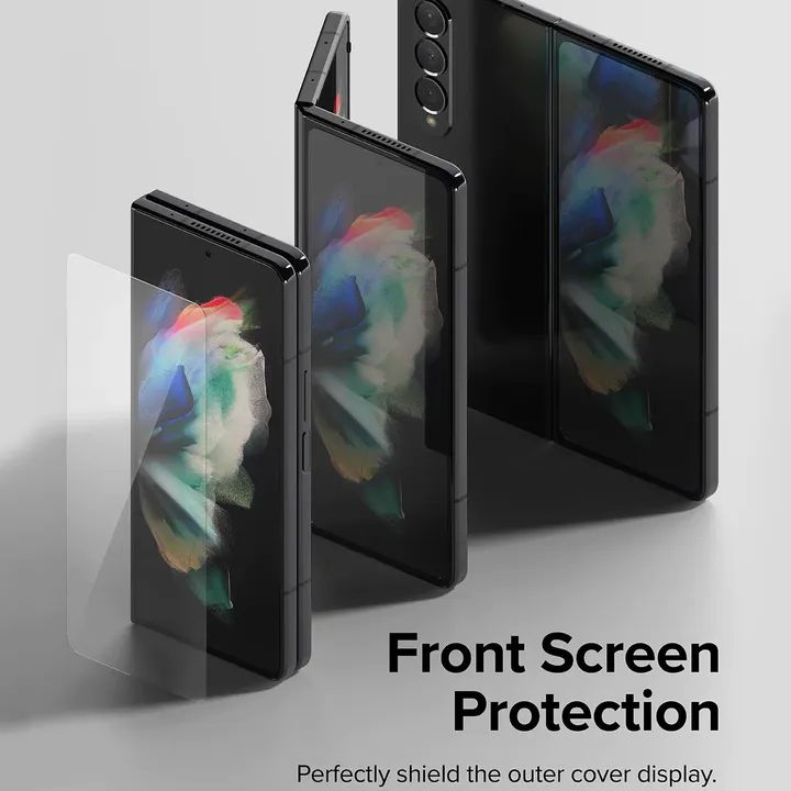 Shop and buy Ringke Display Tempered Glass Screen Protector for Samsung Galaxy Z Fold 4 (2022) 9H Hardness| Casefactorie® online with great deals and sales prices with fast and safe shipping. Casefactorie is the largest Singapore official authorised retailer for the largest collection of mobile premium accessories.