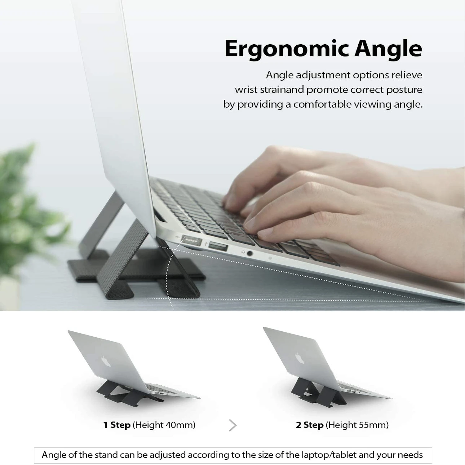 Shop and buy Ringke Folding Stand 2 for Macbook and Laptop Ergonomic Angle Various Compatibility | Casefactorie® online with great deals and sales prices with fast and safe shipping. Casefactorie is the largest Singapore official authorised retailer for the largest collection of mobile premium accessories.