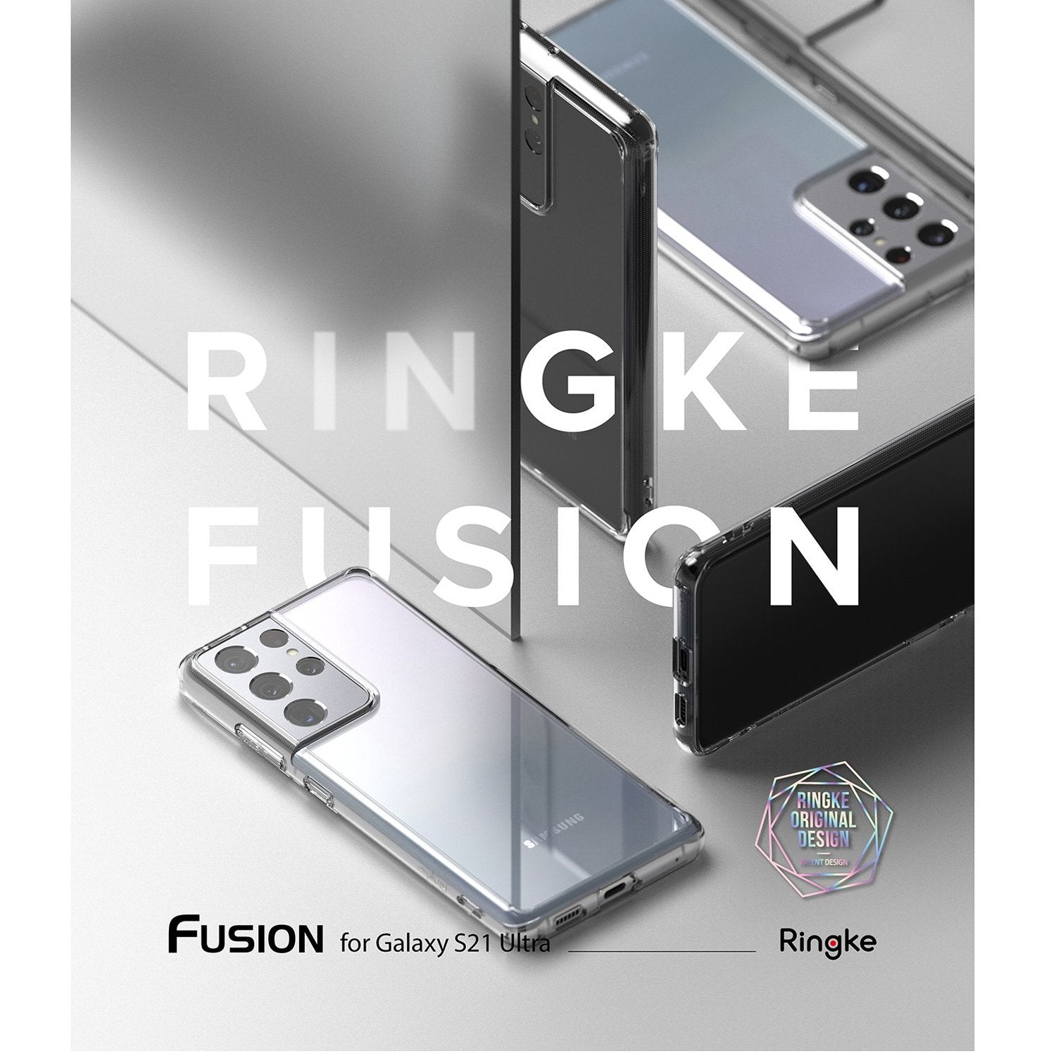 Ringke Fusion Clear Case for Samsung Galaxy S21 Ultra 5G (2021