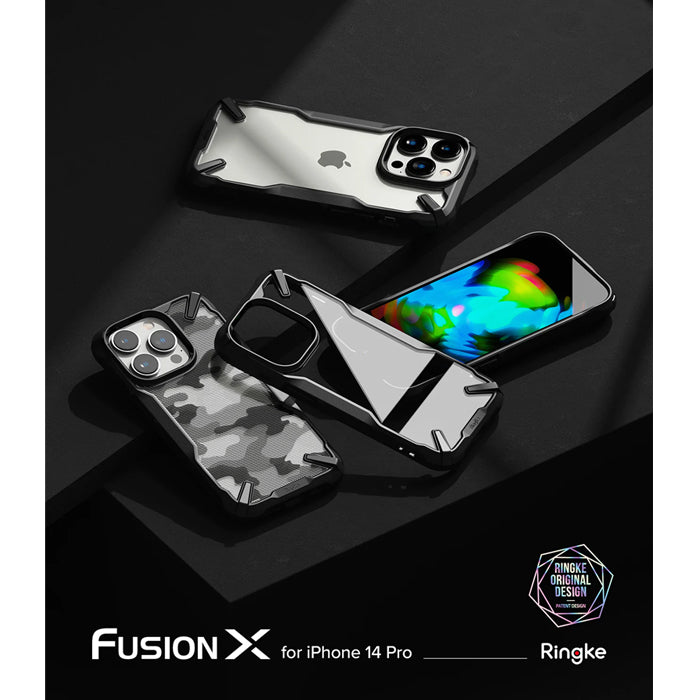 Shop and buy Ringke Fusion X Design Case iPhone 14 Pro 2022 Shockproof Secure Grip Non-slip Texture X-concept| Casefactorie® online with great deals and sales prices with fast and safe shipping. Casefactorie is the largest Singapore official authorised retailer for the largest collection of mobile premium accessories.