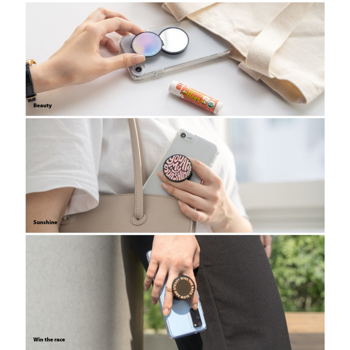 Shop and buy Ringke Griptok PopSocket with Mirror for Smart Devices Car Mount Compatible Unique Holo Ink| Casefactorie® online with great deals and sales prices with fast and safe shipping. Casefactorie is the largest Singapore official authorised retailer for the largest collection of mobile premium accessories.