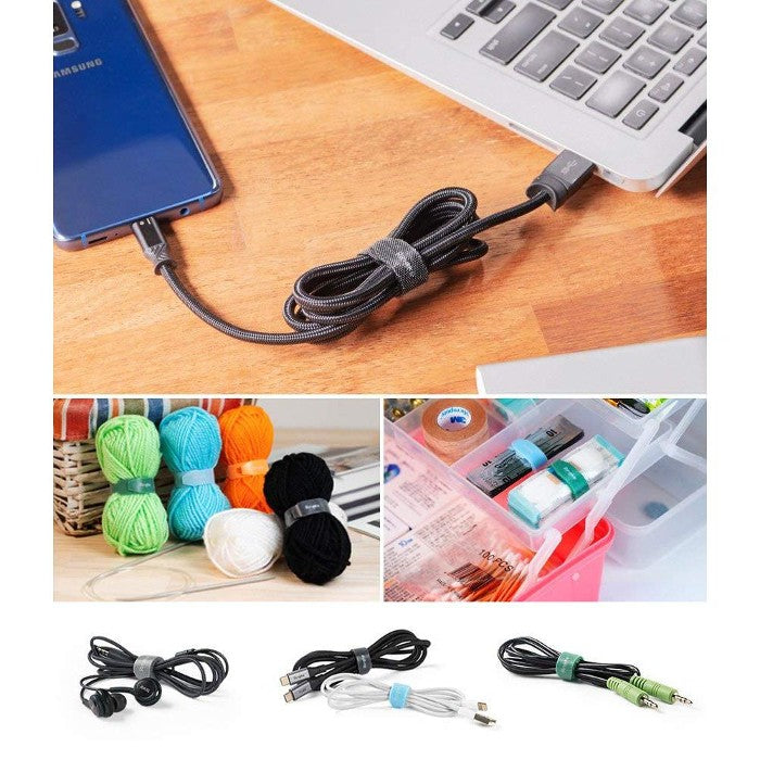 Shop and buy Ringke Magic Cable Tie/Organizer designed to readjust and reuse Organize tangling cables| Casefactorie® online with great deals and sales prices with fast and safe shipping. Casefactorie is the largest Singapore official authorised retailer for the largest collection of mobile premium accessories.