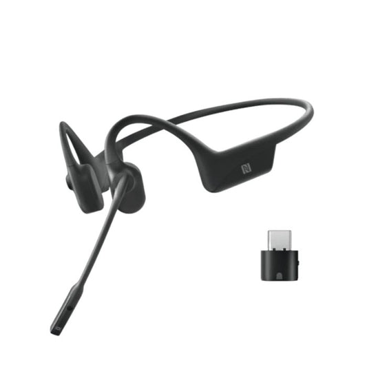 Shop and buy SHOKZ OpenComm Type C Headphones Noise-Canceling Boom Mic 16 Hour Talk Time Multipoint Pairing| Casefactorie® online with great deals and sales prices with fast and safe shipping. Casefactorie is the largest Singapore official authorised retailer for the largest collection of mobile premium accessories.
