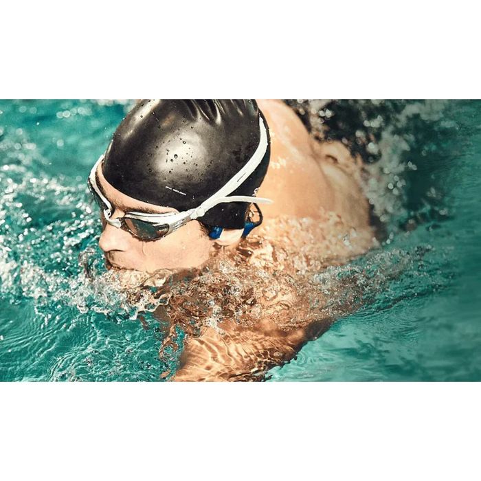 Shop and buy SHOKZ OpenSwim Open-Ear Headphones  Waterproof Comfortable Under Swim Cap 4GB MP3 Storage| Casefactorie® online with great deals and sales prices with fast and safe shipping. Casefactorie is the largest Singapore official authorised retailer for the largest collection of mobile premium accessories.