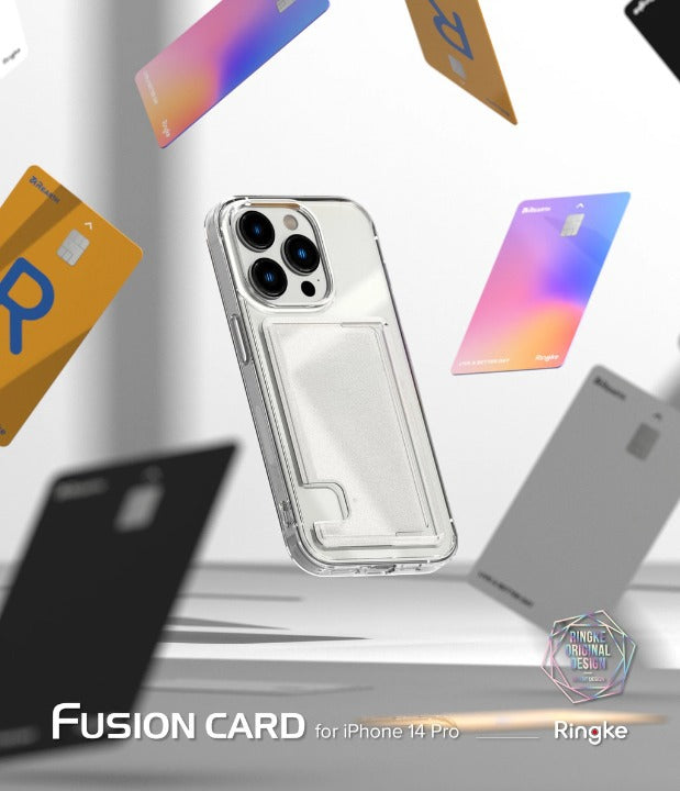 Shop and buy Ringke Fusion Card Case for iPhone 14 Pro (2022) Card Holder Slim light weight Minimalist Design| Casefactorie® online with great deals and sales prices with fast and safe shipping. Casefactorie is the largest Singapore official authorised retailer for the largest collection of mobile premium accessories.