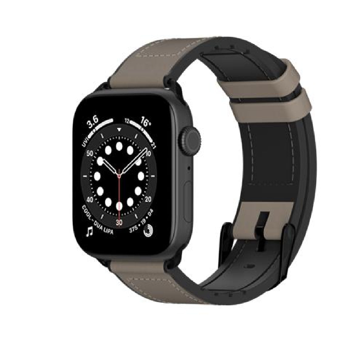 Shop and buy Switcheasy Hybrid Silicone Leather Watch Band for Apple Watch 45mm/44mm/42mm scratch resistant| Casefactorie® online with great deals and sales prices with fast and safe shipping. Casefactorie is the largest Singapore official authorised retailer for the largest collection of mobile premium accessories.