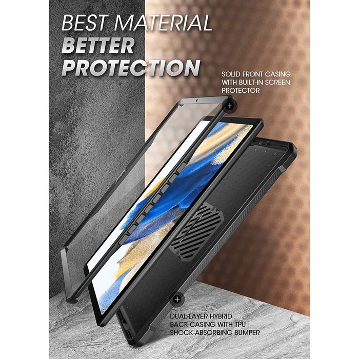 Shop and buy Supcase Unicorn Beetle Pro Full-Body Rugged Case Samsung Galaxy Tab A8 10.5" (2022) with Kickstand| Casefactorie® online with great deals and sales prices with fast and safe shipping. Casefactorie is the largest Singapore official authorised retailer for the largest collection of mobile premium accessories.