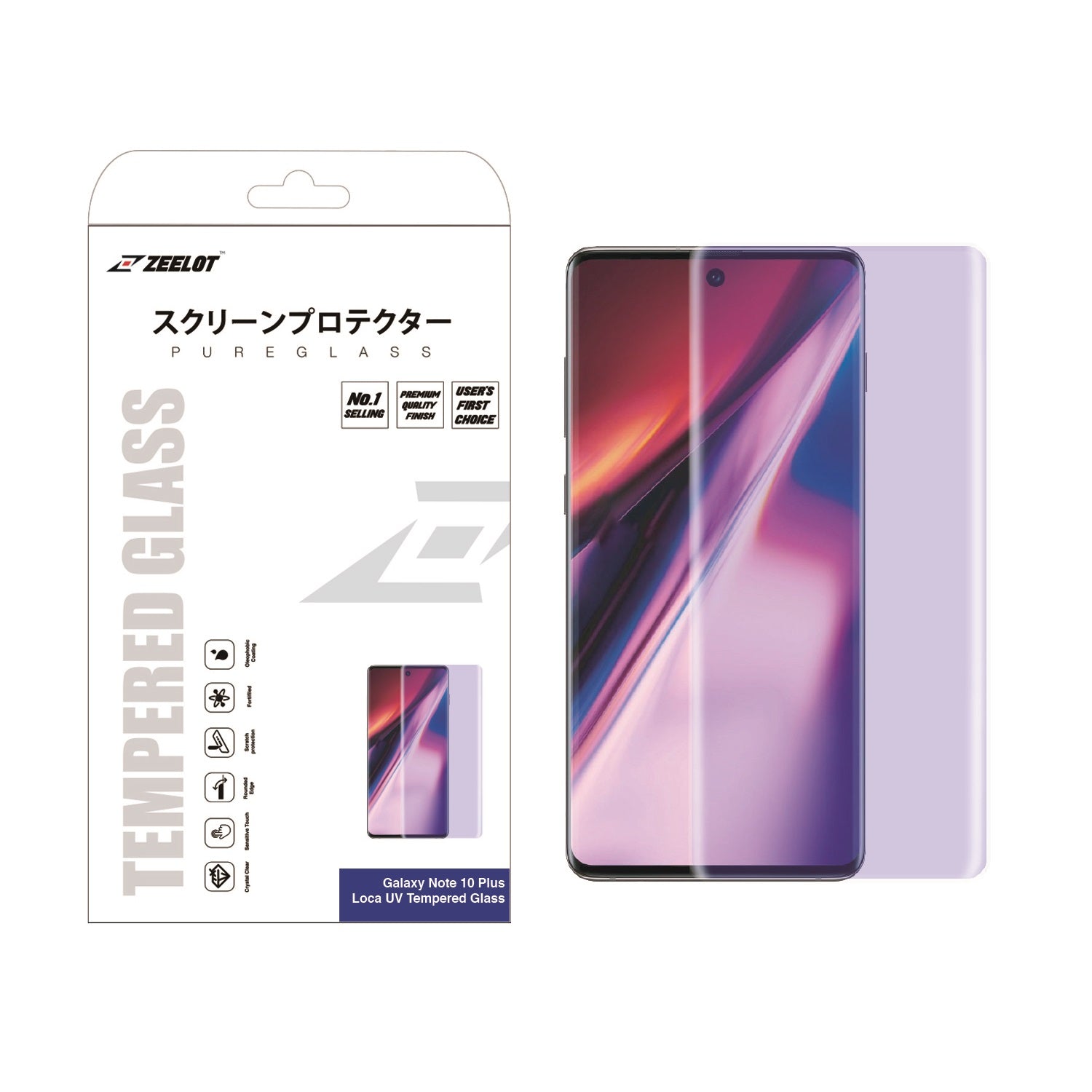 Where to buy the best-priced Samsung Note 10 Plus/10+ Tempered Glass in Singapore? Check out the Zeelot PureGlass LOCA Anti-Blue Ray series cover here! More discount accessories only at Casefactorie!