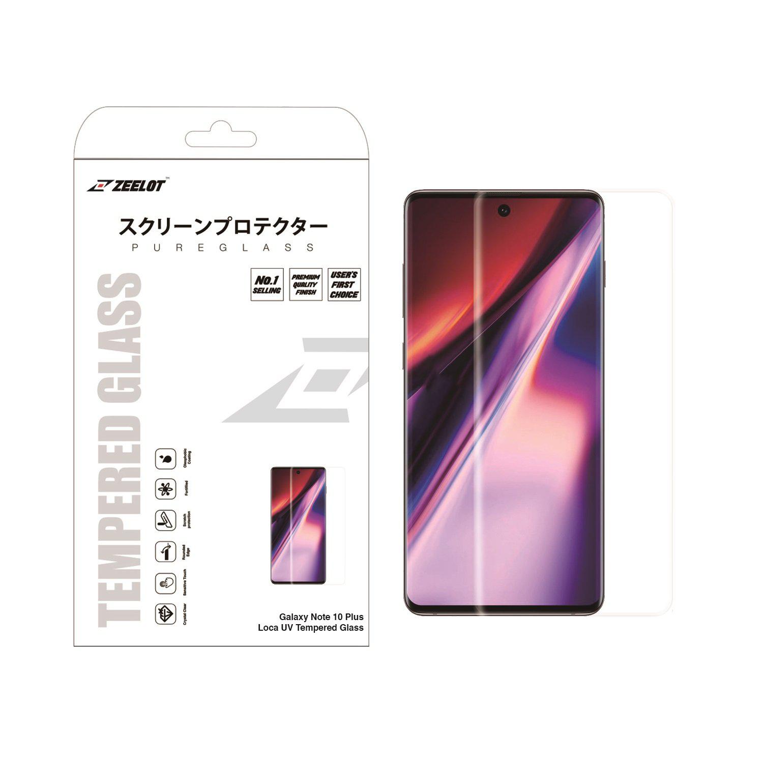 Where to buy the best-priced Samsung Note 10 Plus/10+ Tempered Glass in Singapore? Check out the Zeelot PureGlass LOCA Clear series cover here! More discount accessories only at Casefactorie!