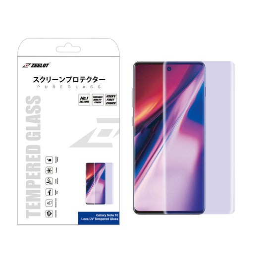 Where to buy the best-priced Samsung Galaxy Note 10 Tempered Glass in Singapore? Check out the Zeelot PureGlass LOCA Anti-Blue Ray series cover here! More discount accessories only at Casefactorie!