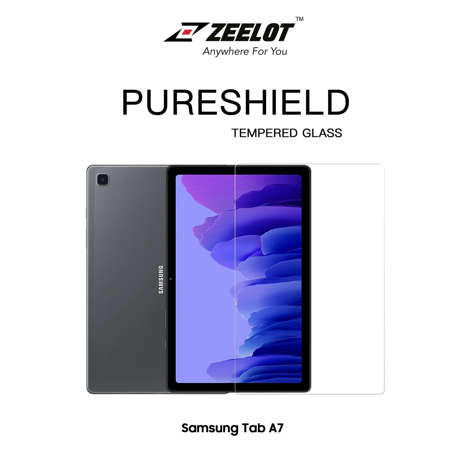 Shop and buy Zeelot PureShield 2.5D Clear Tempered Glass Screen Protector for Samsung Galaxy Tab A7 10.4" (2020)| Casefactorie® online with great deals and sales prices with fast and safe shipping. Casefactorie is the largest Singapore official authorised retailer for the largest collection of mobile premium accessories.
