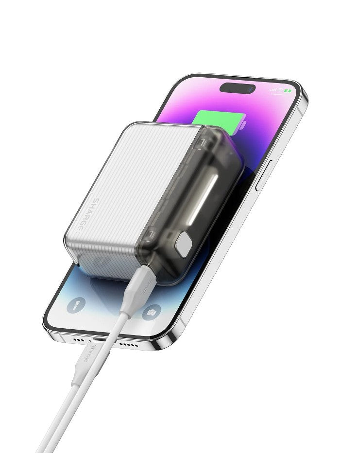 Shop and buy Shargeek Flow Series 10,000 mAh Power Bank Credit Card Sized Stylish | Casefactorie® online with great deals and sales prices with fast and safe shipping. Casefactorie is the largest Singapore official authorised retailer for the largest collection of household and home care items.