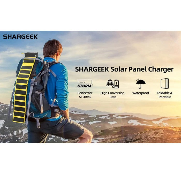 Shop and buy Shargeek Storm 2 Solar Panel Converts sunlight into electricity foldable 12W maximum output| Casefactorie® online with great deals and sales prices with fast and safe shipping. Casefactorie is the largest Singapore official authorised retailer for the largest collection of household and home care items.