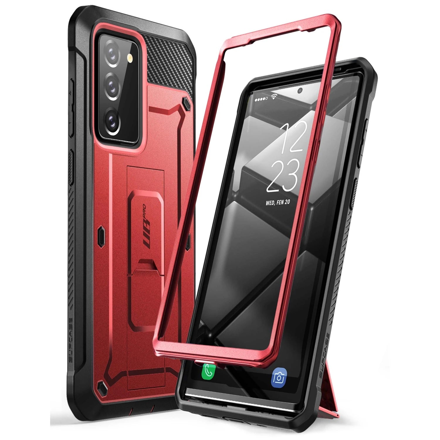 Shop and buy Supcase Unicorn Beetle UB Pro Rugged Holster 360 Case for Samsung Galaxy Note 20 (2020) with Kickstand| Casefactorie® online with great deals and sales prices with fast and safe shipping. Casefactorie is the largest Singapore official authorised retailer for the largest collection of mobile premium accessories.