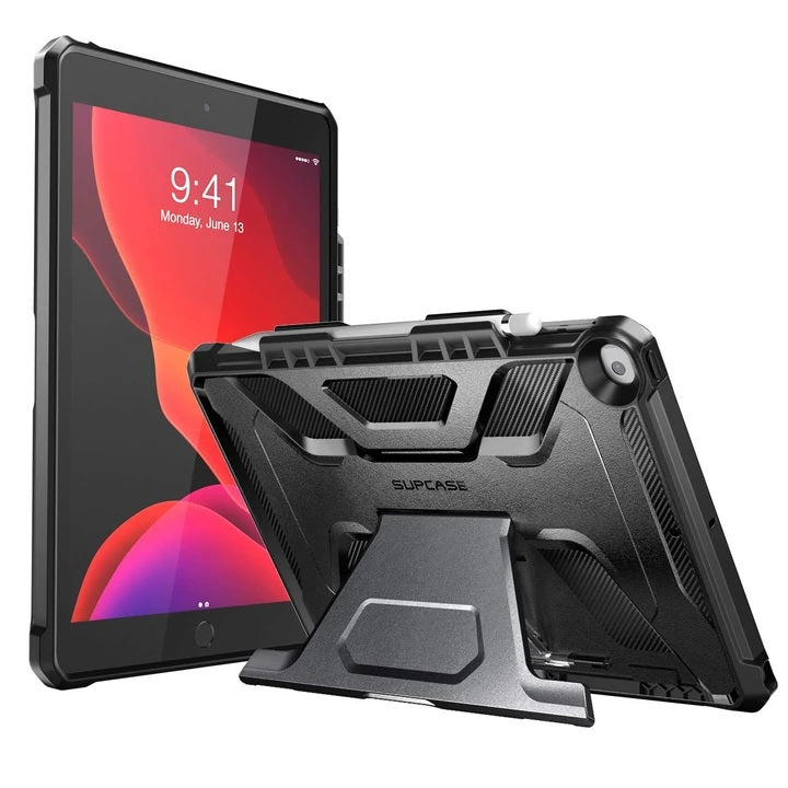 Shop and buy Supcase UB Rugged Case with Kickstand for iPad 10.2" 7th Gen (2019)/ iPad  Air 3 10.5" (2019)/ iPad Pro 10.5" (2017)| Casefactorie® online with great deals and sales prices with fast and safe shipping. Casefactorie is the largest Singapore official authorised retailer for the largest collection of mobile premium accessories.