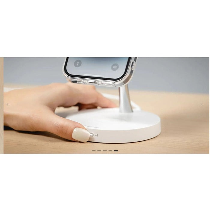 Shop and buy SwitchEasy MagPower 2-in-1 Magnetic Wireless Charging Stand iPhone Apple Watch AirPods Qi-enabled| Casefactorie® online with great deals and sales prices with fast and safe shipping. Casefactorie is the largest Singapore official authorised retailer for the largest collection of mobile premium accessories.