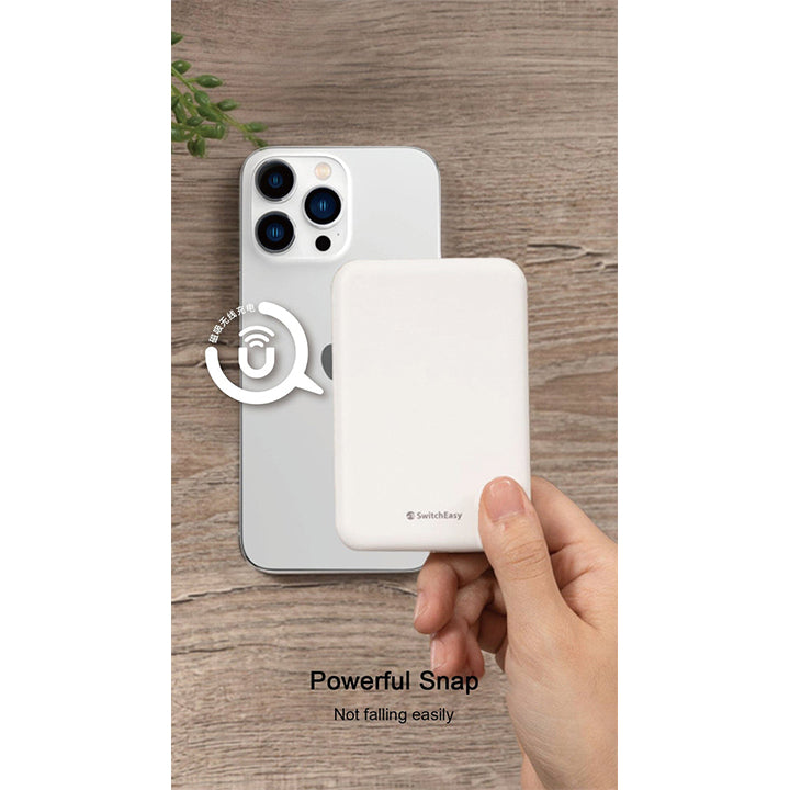 Shop and buy SwitchEasy Supreme 10000mah Magnetic Wireless Power Bank 15W Wireless Fast Charging PD20W Cable| Casefactorie® online with great deals and sales prices with fast and safe shipping. Casefactorie is the largest Singapore official authorised retailer for the largest collection of mobile premium accessories.