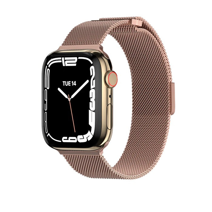 Shop and buy SwitchEasy Mesh Stainless Steel Watch Loop V2 Apple Watch 42mm/44mm/45mm/49mm Powerful magnetic clasp| Casefactorie® online with great deals and sales prices with fast and safe shipping. Casefactorie is the largest Singapore official authorised retailer for the largest collection of mobile premium accessories.