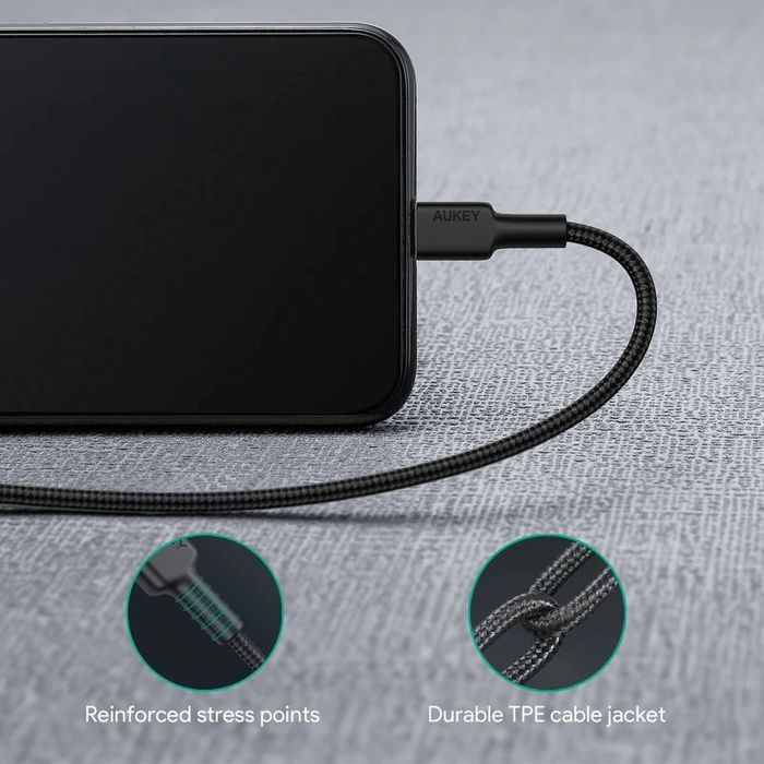 Shop and buy Aukey TK-2 On-The-Go Bundle Set Mini 20W Power Adapter 10000mAH PD Powerbank, Nylon Braided USB-C Lightning Cable| Casefactorie® online with great deals and sales prices with fast and safe shipping. Casefactorie is the largest Singapore official authorised retailer for the largest collection of mobile premium accessories.