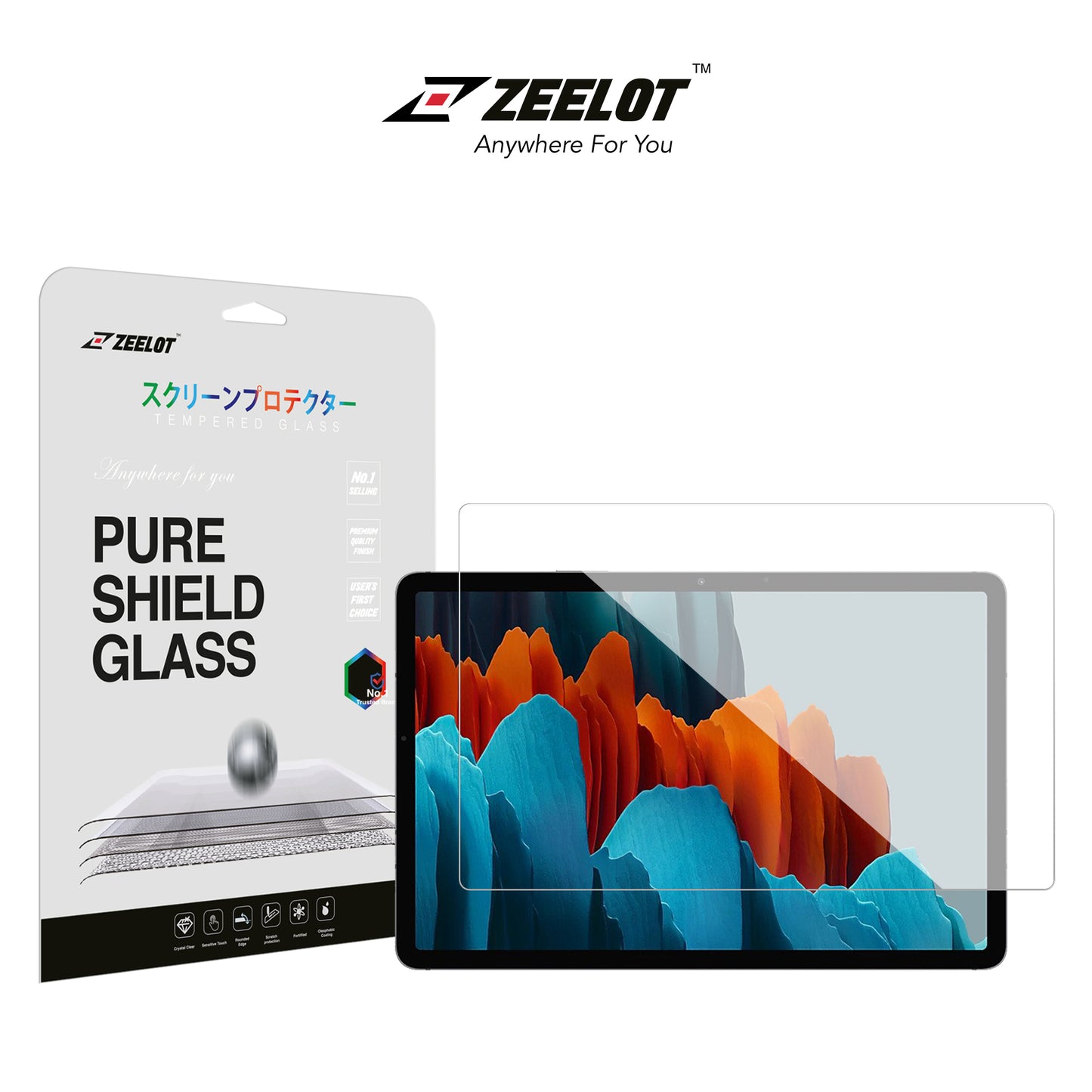 Shop and buy Zeelot PureShield 2.5D Clear Tempered Glass Screen Protector for Samsung Galaxy Tab S7 (2020)| Casefactorie® online with great deals and sales prices with fast and safe shipping. Casefactorie is the largest Singapore official authorised retailer for the largest collection of mobile premium accessories.