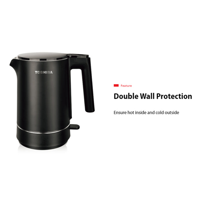 Shop and buy Toshiba KT-15DRRS Stainless Steel Electric Jug Kettle 1.5L Food grade SUS.304 inner pot| Casefactorie® online with great deals and sales prices with fast and safe shipping. Casefactorie is the largest Singapore official authorised retailer for the largest collection of household and home care appliances.