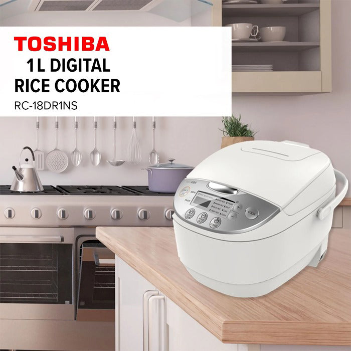 Shop and buy Toshiba RC-10DR1NS Rice Cooker Copper Forged Pot 1L 8 preset menu Japan Bincho Charcoal coating| Casefactorie® online with great deals and sales prices with fast and safe shipping. Casefactorie is the largest Singapore official authorised retailer for the largest collection of household and home care appliances.