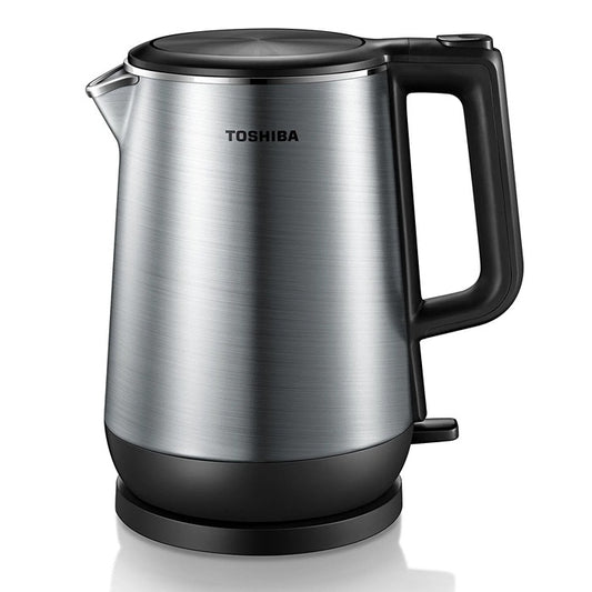 Shop and buy Toshiba KT-17DRRS Stainless Steel Electric Jug Kettle 1.7L Food grade SUS.304 inner pot| Casefactorie® online with great deals and sales prices with fast and safe shipping. Casefactorie is the largest Singapore official authorised retailer for the largest collection of household and home care appliances.