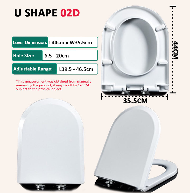 Shop and buy Slow Close Heavy Duty Toilet Seat Covers Adjustable Hole distance &Length Range 1-button Quick release| Casefactorie® online with great deals and sales prices with fast and safe shipping. Casefactorie is the largest Singapore official authorised retailer for the largest collection of household and home care items.