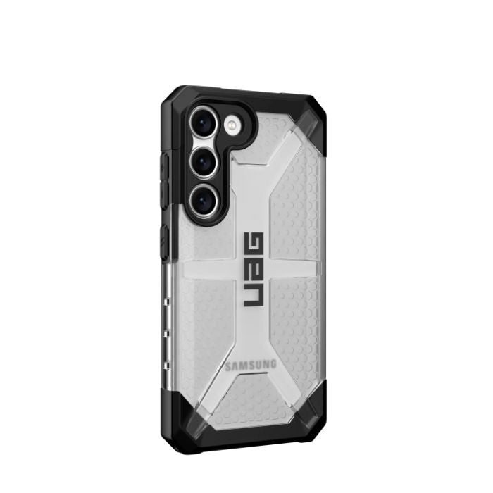 Shop and buy UAG Plasma Case for Samsung Galaxy S23 (2023) Shockproof translucent hexagonal design Featherlight| Casefactorie® online with great deals and sales prices with fast and safe shipping. Casefactorie is the largest Singapore official authorised retailer for the largest collection of mobile premium accessories.