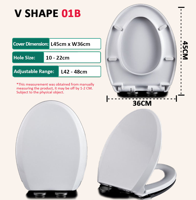 Shop and buy Slow Close Heavy Duty Toilet Seat Covers Adjustable Hole distance &Length Range 1-button Quick release| Casefactorie® online with great deals and sales prices with fast and safe shipping. Casefactorie is the largest Singapore official authorised retailer for the largest collection of household and home care items.