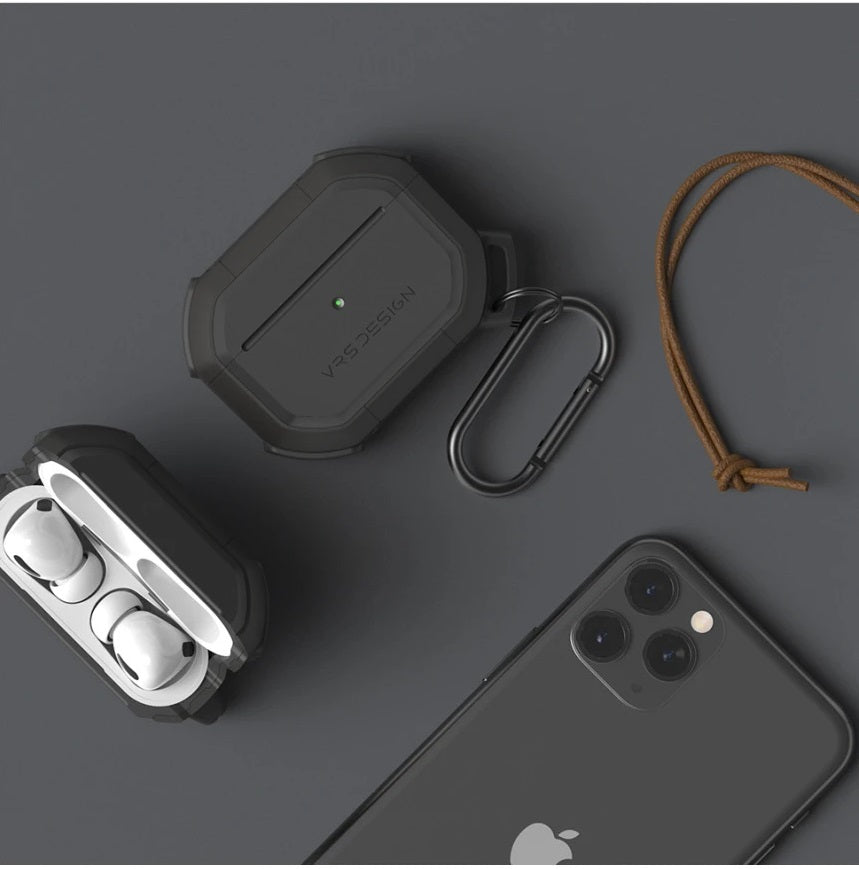 Shop and buy VRS Design Active Case for AirPods Pro (2019) with Carabiner Shockproof Anti-Scratches| Casefactorie® online with great deals and sales prices with fast and safe shipping. Casefactorie is the largest Singapore official authorised retailer for the largest collection of mobile premium accessories.