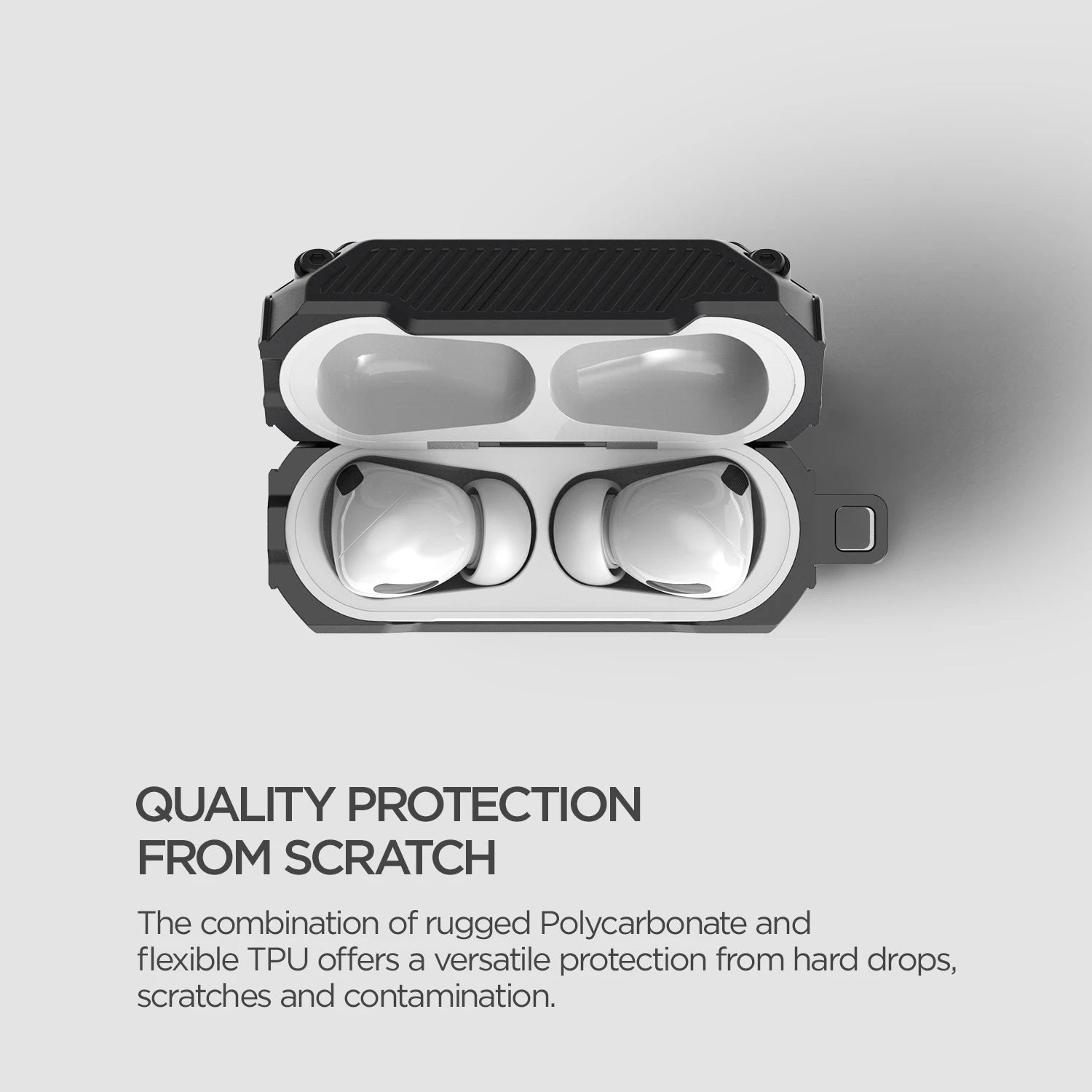 Shop and buy VRS Design Active Fit Case for AirPods Pro (2019) Shockproof Scratch-resistant Perfect Grip| Casefactorie® online with great deals and sales prices with fast and safe shipping. Casefactorie is the largest Singapore official authorised retailer for the largest collection of mobile premium accessories.