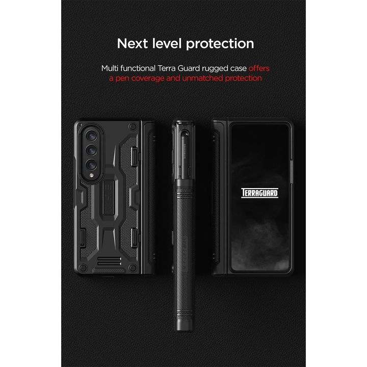 Shop and buy VRS Design Terra Guard Active S Case Samsung Galaxy Z Fold 4 (2022) Hinge Cover Drop Tested S-Pen holder| Casefactorie® online with great deals and sales prices with fast and safe shipping. Casefactorie is the largest Singapore official authorised retailer for the largest collection of mobile premium accessories.