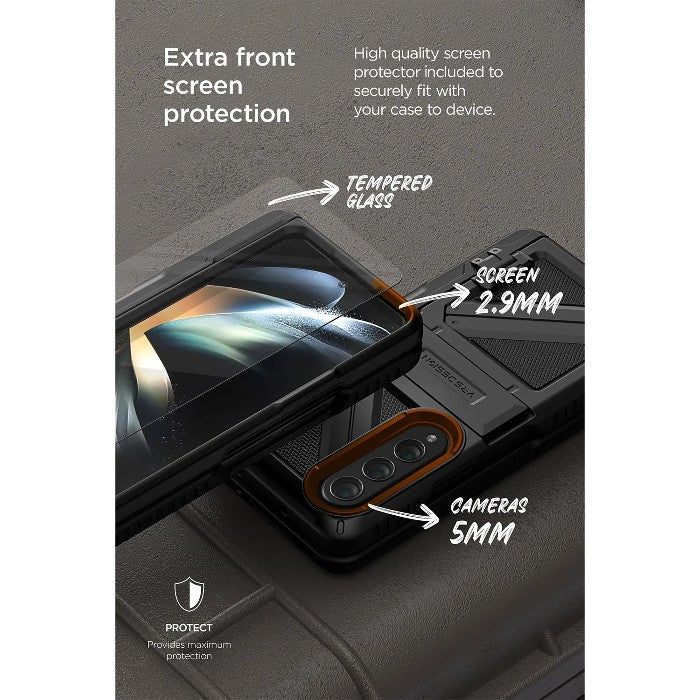 Shop and buy VRS Design Terra Guard Active Ultimate S Case Samsung Galaxy Z Fold 4 2022 Hinge Cover S-Pen holder| Casefactorie® online with great deals and sales prices with fast and safe shipping. Casefactorie is the largest Singapore official authorised retailer for the largest collection of mobile premium accessories.
