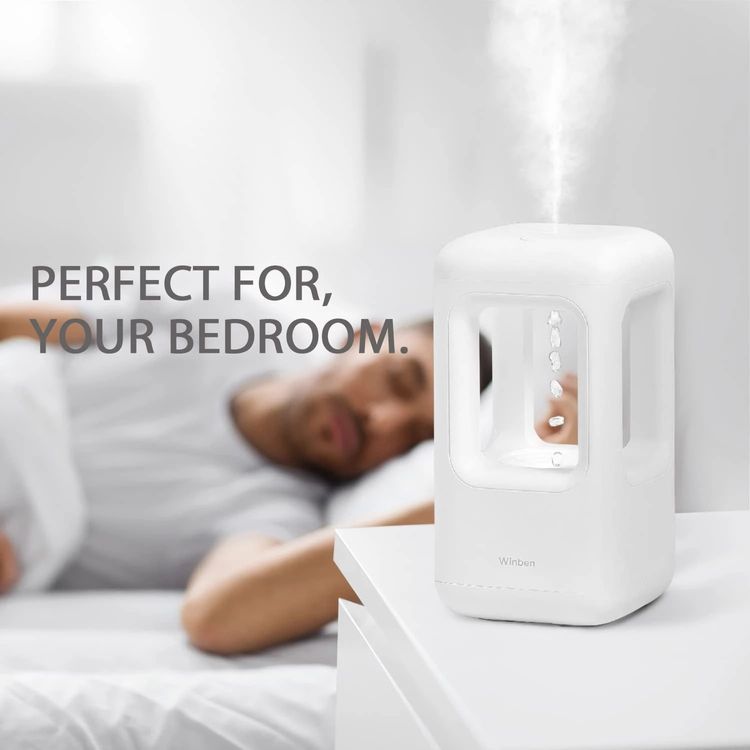 Shop and buy Winben Anti Gravity Water Drop Air Humidifier with LED Ambiance Backlight Ultrasonic Mist| Casefactorie® online with great deals and sales prices with fast and safe shipping. Casefactorie is the largest Singapore official authorised retailer for the largest collection of household and home care items.
