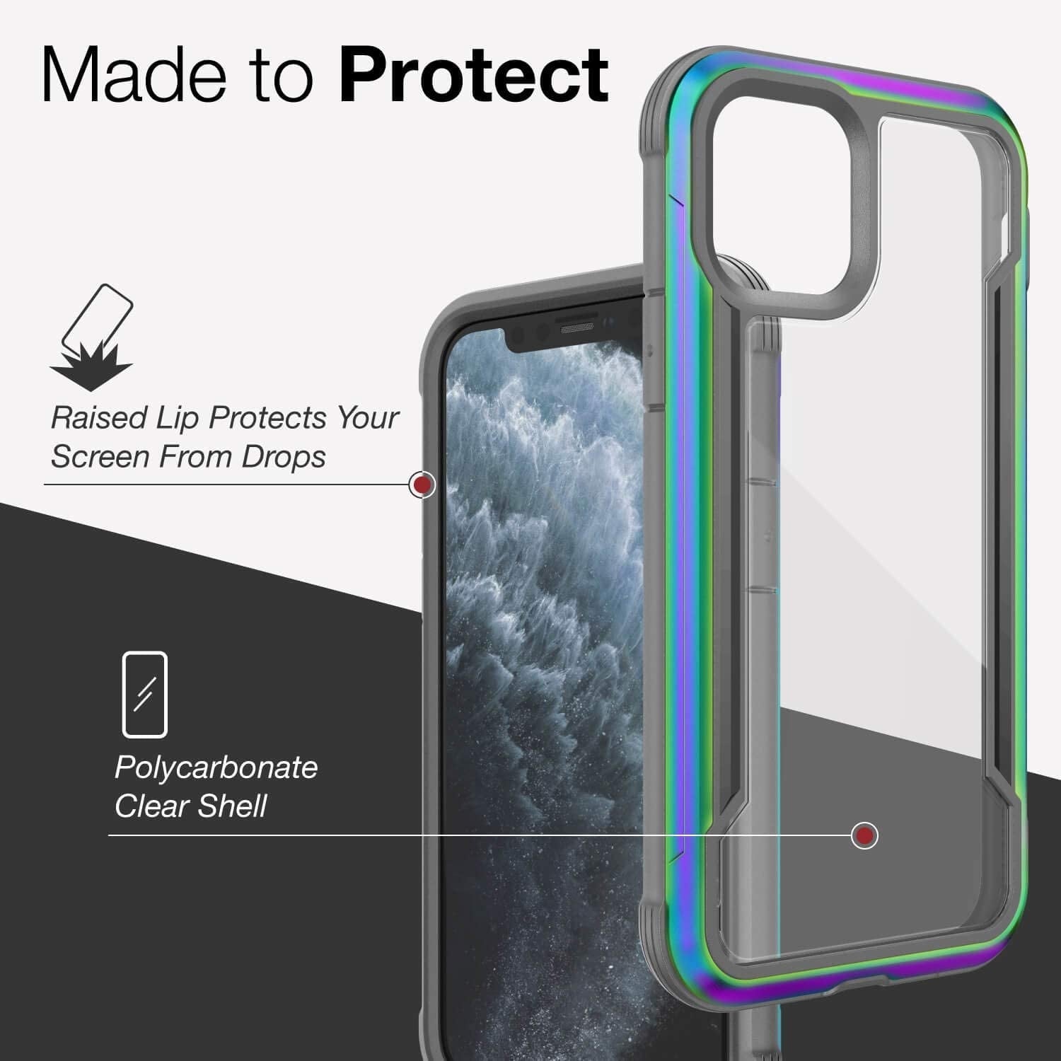 Shop and buy X-Doria Defense Shield Clear Case for iPhone 12 Pro Max (2020) Shockproof Clear Polycarbonate Back| Casefactorie® online with great deals and sales prices with fast and safe shipping. Casefactorie is the largest Singapore official authorised retailer for the largest collection of mobile premium accessories.