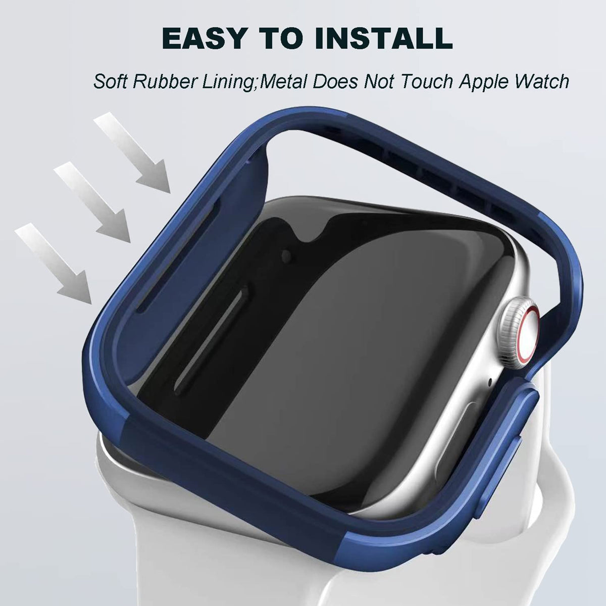 Rubber case for apple watch sale