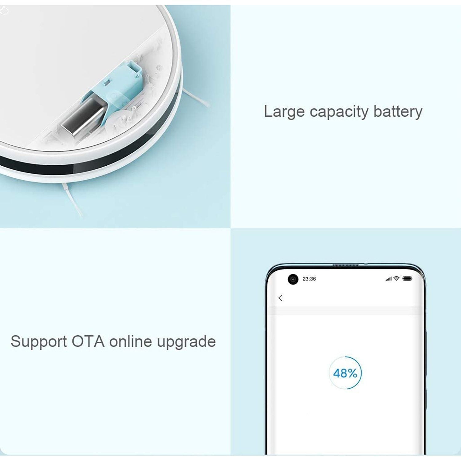 Shop and buy Xiaomi Mijia G1 2-in-1 Robot Essential Vacuum & Mop 2200Pa Power Suction Navigation with Mi Home App Control| Casefactorie® online with great deals and sales prices with fast and safe shipping. Casefactorie is the largest Singapore official authorised retailer for the largest collection of personal and home care items.