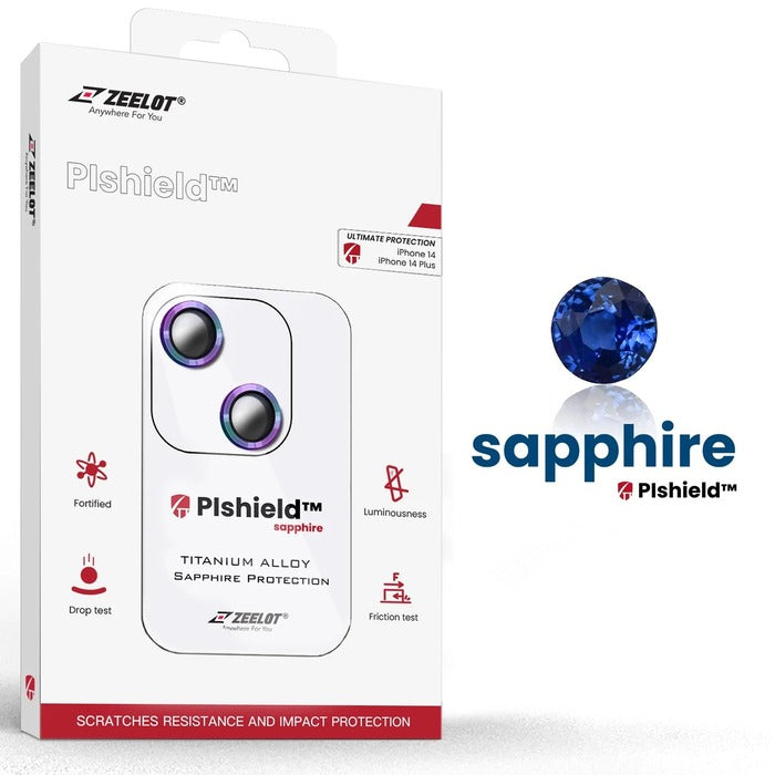 Shop and buy ZEELOT PIshield Sapphire Titanium Alloy Lens for iPhone 14/14 Plus (2022) Anti-Scratch| Casefactorie® online with great deals and sales prices with fast and safe shipping. Casefactorie is the largest Singapore official authorised retailer for the largest collection of mobile premium accessories.