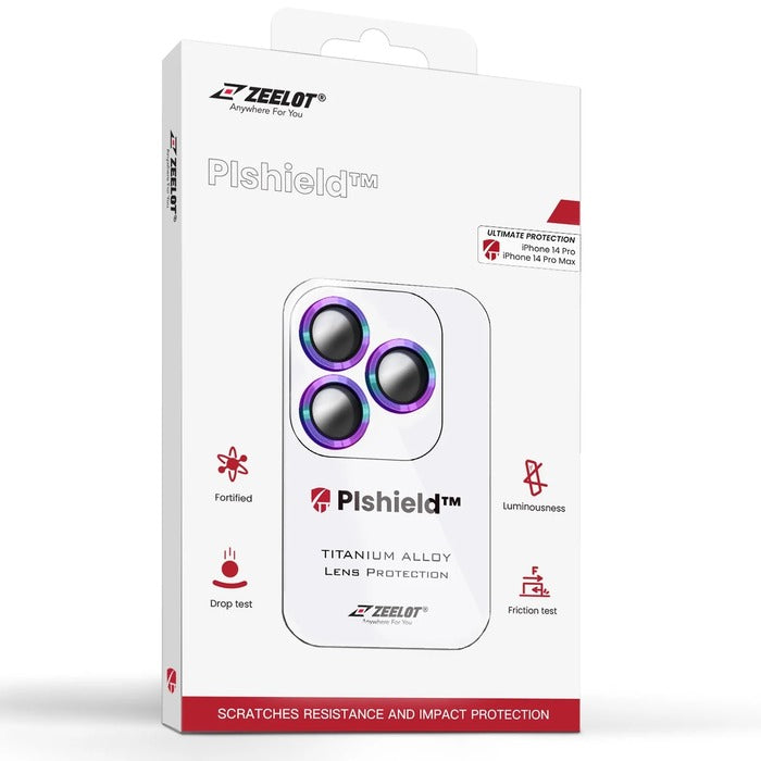 Shop and buy ZEELOT Pishield Titanium Alloy Lens Protector for iPhone 14 Pro/14 Pro Max (2022) Anti-Scratch| Casefactorie® online with great deals and sales prices with fast and safe shipping. Casefactorie is the largest Singapore official authorised retailer for the largest collection of mobile premium accessories.