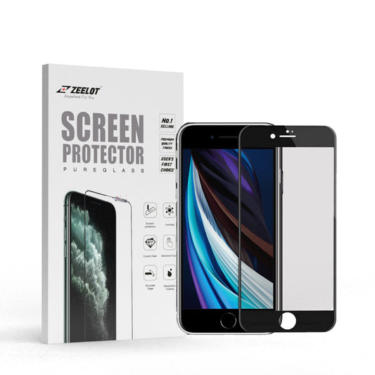 Shop and buy ZEELOT PureGlass 2.5D Privacy Tempered Glass Screen Protector for iPhone SE (2020)| Casefactorie® online with great deals and sales prices with fast and safe shipping. Casefactorie is the largest Singapore official authorised retailer for the largest collection of mobile premium accessories.