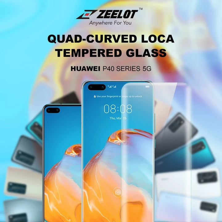 Shop and buy ZEELOT PureGlass 3D Clear LOCA Tempered Glass Screen Protector for Huawei P40 Pro (2020)| Casefactorie® online with great deals and sales prices with fast and safe shipping. Casefactorie is the largest Singapore official authorised retailer for the largest collection of mobile premium accessories.