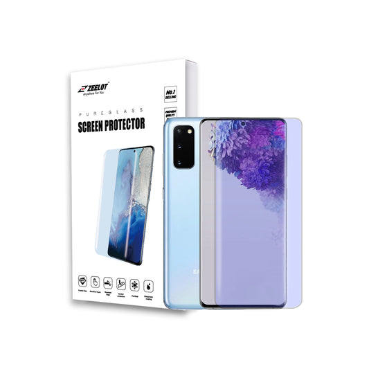 Shop and buy ZEELOT PureGlass Anti-Blue Ray LOCA Tempered Glass Screen Protector for Samsung Galaxy S20 (2020)| Casefactorie® online with great deals and sales prices with fast and safe shipping. Casefactorie is the largest Singapore official authorised retailer for the largest collection of mobile premium accessories.