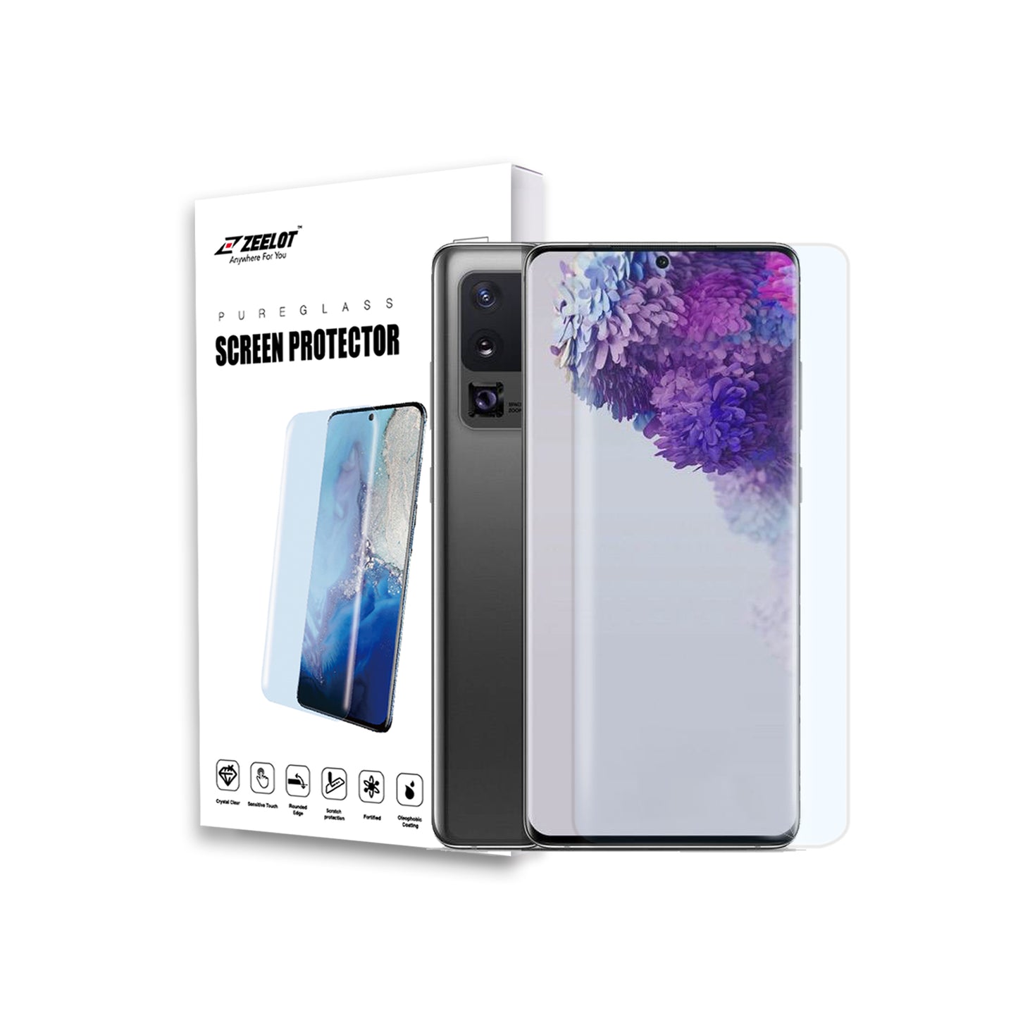 Shop and buy ZEELOT PureGlass 3D Clear LOCA Corning Tempered Glass Screen Protector for Samsung Galaxy S20 Plus (2020)| Casefactorie® online with great deals and sales prices with fast and safe shipping. Casefactorie is the largest Singapore official authorised retailer for the largest collection of mobile premium accessories.