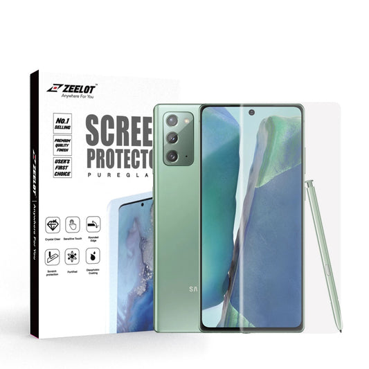 Shop and buy ZEELOT PureGlass 3D Clear LOCA Corning Tempered Glass Screen Protector for Samsung Galaxy Note 20 (2020)| Casefactorie® online with great deals and sales prices with fast and safe shipping. Casefactorie is the largest Singapore official authorised retailer for the largest collection of mobile premium accessories.