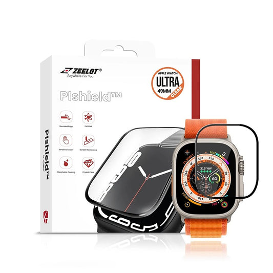 Shop and buy Zeelot PIshield Tempered Glass Screen Protector Apple Watch Ultra 49mm Retina Clear Anti-Scratch| Casefactorie® online with great deals and sales prices with fast and safe shipping. Casefactorie is the largest Singapore official authorised retailer for the largest collection of mobile premium accessories.