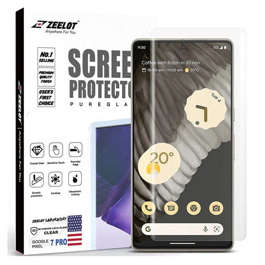 Shop and buy ZEELOT PureGlass 3D Clear LOCA Tempered Glass Screen Protector Google Pixel 7 Pro (2022) Clear| Casefactorie® online with great deals and sales prices with fast and safe shipping. Casefactorie is the largest Singapore official authorised retailer for the largest collection of mobile premium accessories.