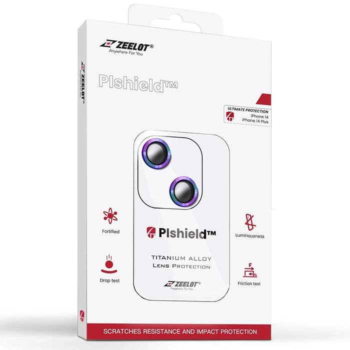 Shop and buy ZEELOT Pishield Titanium Alloy Lens Protector for iPhone 14/14 Plus (2022) Anti-Scratch| Casefactorie® online with great deals and sales prices with fast and safe shipping. Casefactorie is the largest Singapore official authorised retailer for the largest collection of mobile premium accessories.