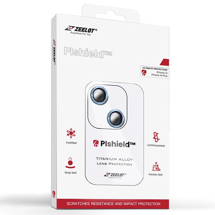 Shop and buy ZEELOT Pishield Titanium Alloy Lens Protector for iPhone 14/14 Plus (2022) Anti-Scratch| Casefactorie® online with great deals and sales prices with fast and safe shipping. Casefactorie is the largest Singapore official authorised retailer for the largest collection of mobile premium accessories.